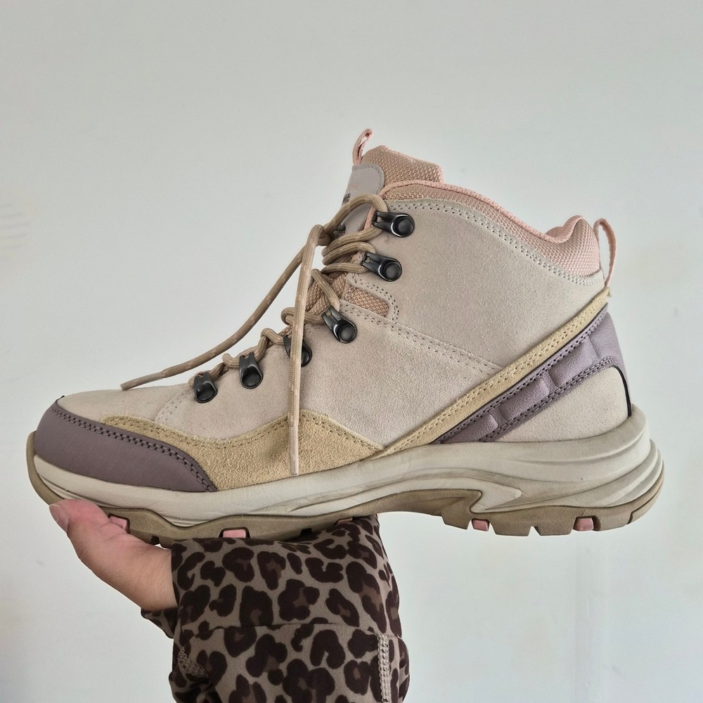 Skechers Trego Rocky Mountain Outdoor Hiking Boots Womens 10 Gorpcore Waterproof